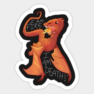 Baby Smaug (Dark) Sticker